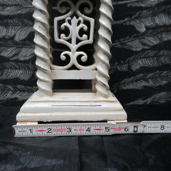 Vintage Style Mantle Clock (Heavy Polyresin) Battery Operated - Picture 6 of 11